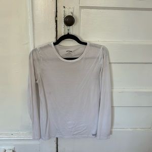white sivvan long sleeve (m)